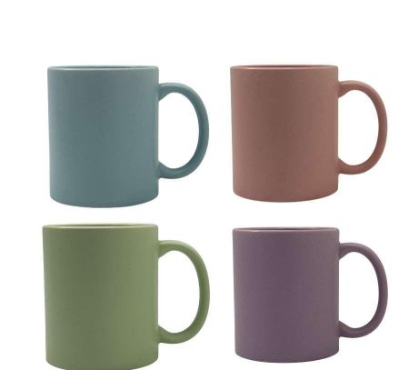 ماج كبير- اربع الوان pastel مع يد